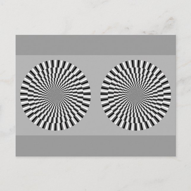 Fraser-WilcoxIllusion Postkarte (Vorderseite)