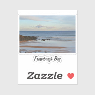 Fraserburgh Bay, Scotland Key Ring Square Sticker