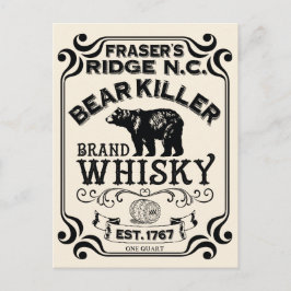 Fraser's Ridge Whisky Postkarte