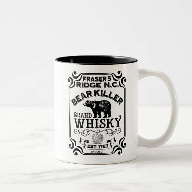 Frasers Ridge-Whisky Zweifarbige Tasse (Rechts)