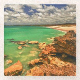Frasers Strand Tasmanien Glasuntersetzer