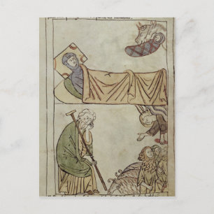 Frau 108 fol.168 The Nativity, from a Bible Postkarte