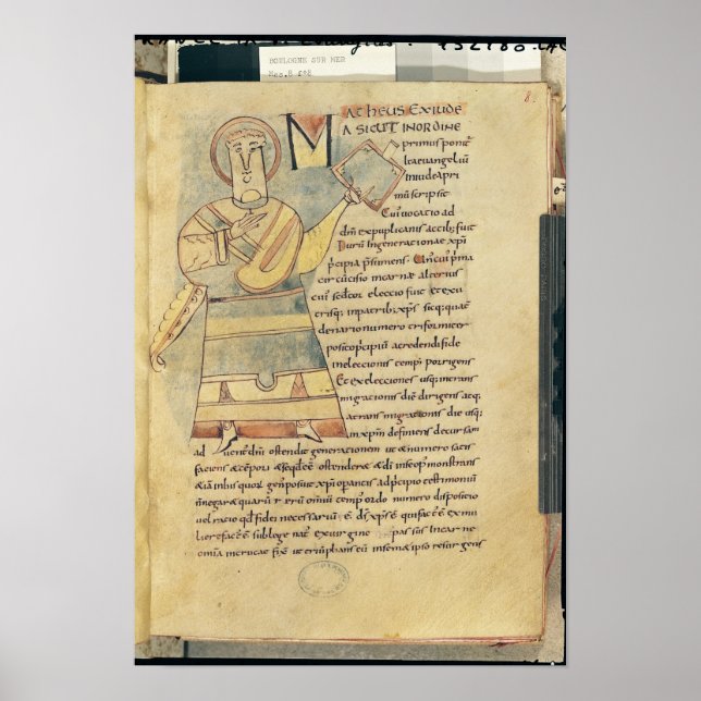 Frau 18 f.8 St. Matthew, Evangelist Poster (Vorne)