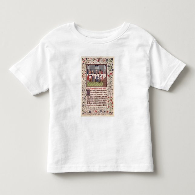 Frau 370 fol.184 das letzte Abendessen Kleinkind T-shirt (Vorderseite)
