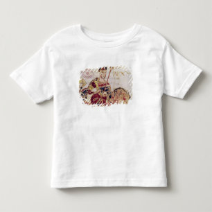 Frau 4 Lothair I auf seinem Pferd Kleinkind T-shirt