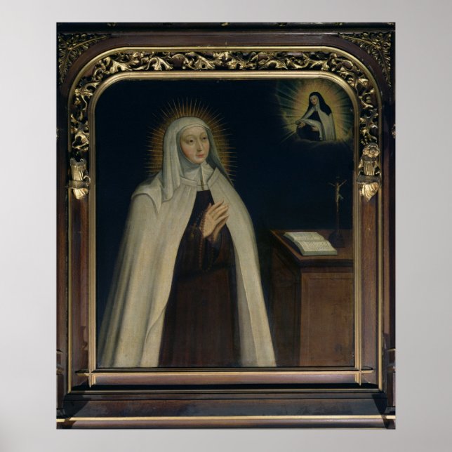 Frau Acarie, bekannt als Marie de l'Incarnation Poster (Vorne)