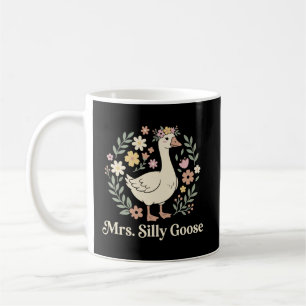 Frau Alberne Gans Spielende Braut Humor Hochzeit Kaffeetasse