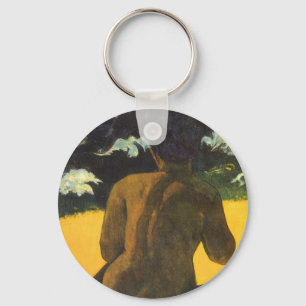 Frau am Meer von Paul Gauguin Schlüsselanhänger