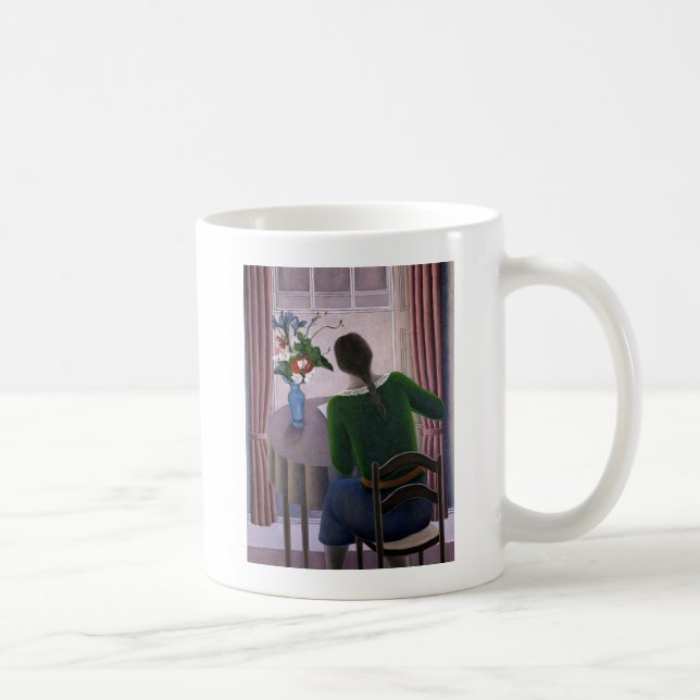 Frau an Fenster 1998 Kaffeetasse (Rechts)