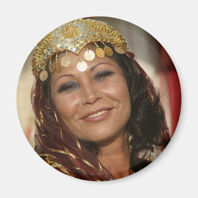 Frau aus der Türkei Magnet (Vorne)