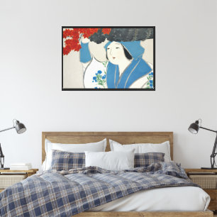 Frau aus Momoyogusa (1909) Leinwanddruck