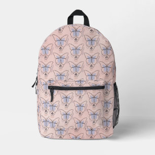Frau Bedruckter Rucksack