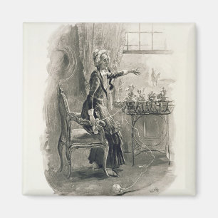 Frau Betsy Trotwood, von 'Charles Dickens: Ein Magnet