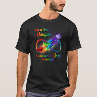 Frau bin stolz auf eine Tochter eines wunderbaren  T-Shirt