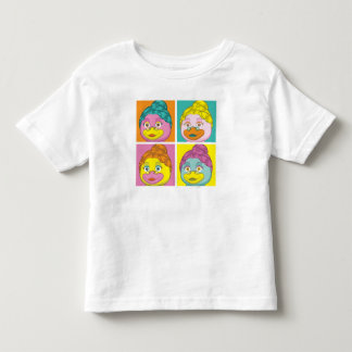 Frau Birdy Pop Art Kleinkind T-shirt