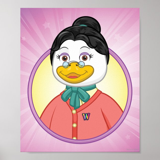 Frau Birdy Poster (Vorne)