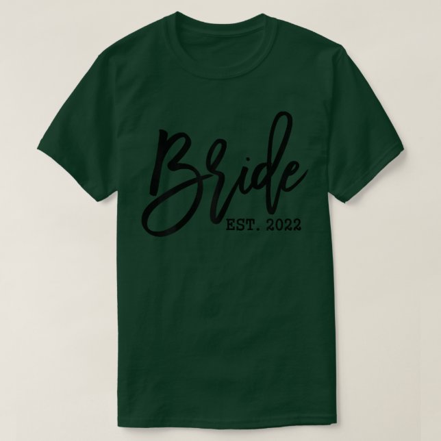 Frau Bride 2022 T-Shirt (Design vorne)