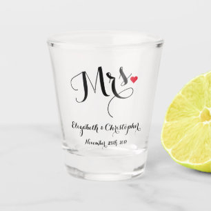 Frau Bride Wedding Newly Weds Couple Party Whiskey Schnapsglas