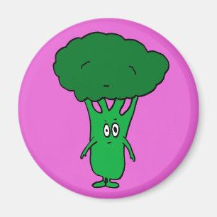 Frau Broccoli Magnet