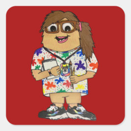 Frau Bryson Monster Stickers