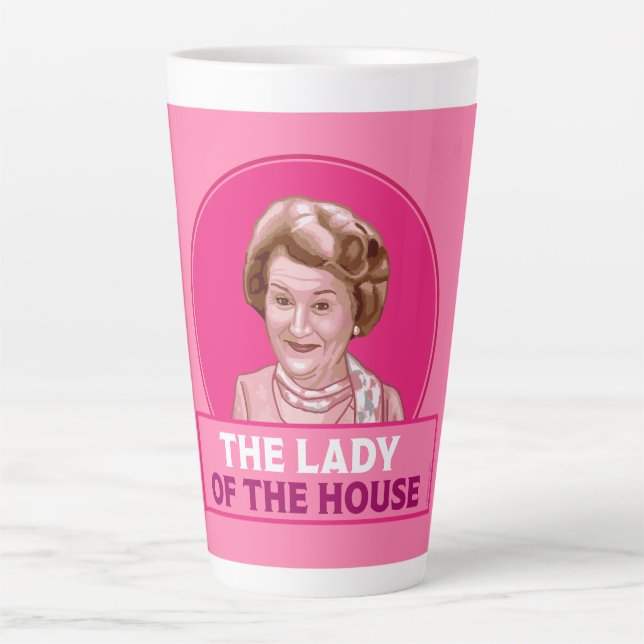 Frau Bucket - Schickimicki Milchtasse (Vorderseite)