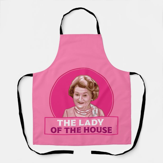 Frau Bucket - Schickimicki Schürze (Vorderseite)