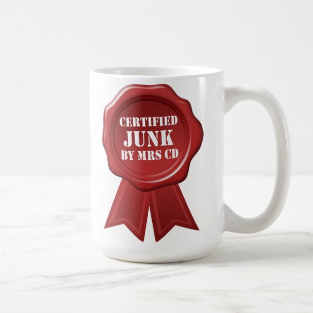 FRAU CD JUNK MUG KAFFEETASSE (Rechts)