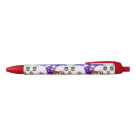 Frau Christmas Moon Santa & Würstchen Hunde Pen Kugelschreiber