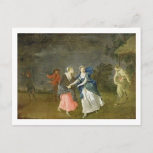 Frau Cibber as Cordelia, c.1755 (Öl auf Leinwand) Postkarte