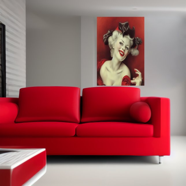 Frau Claus | AI Art Poster (Von Creator hochgeladen)