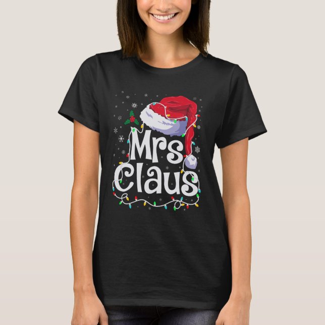 Frau Claus T-Shirt (Vorderseite)