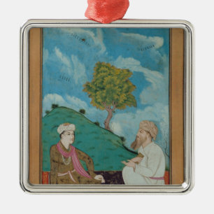 Frau D-181 fol.9 ein Lehrer und sein Schüler, 167 Ornament Aus Metall