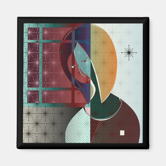 Frau Daydream Magnet (Vorne)