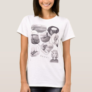 Frau denkt an ihre verschiedenen Lebensweisen Akti T-Shirt