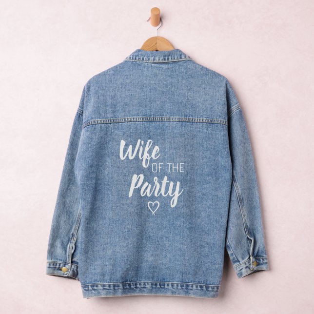 Frau der Partybraut Jeansjacke (Hangar)