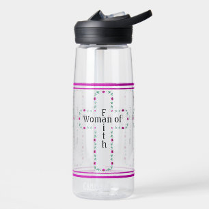 Frau des Glaubens Trinkflasche