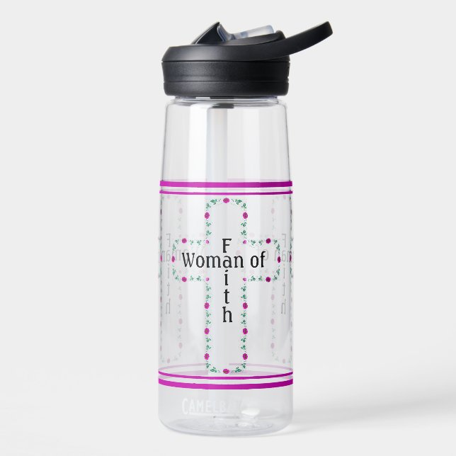 Frau des Glaubens Trinkflasche (Links)