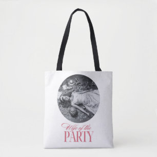 Frau des Party Designs   Brautparty Tasche