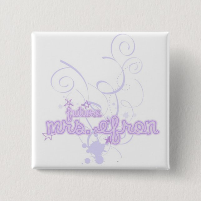 Frau Efron Button (Vorderseite)