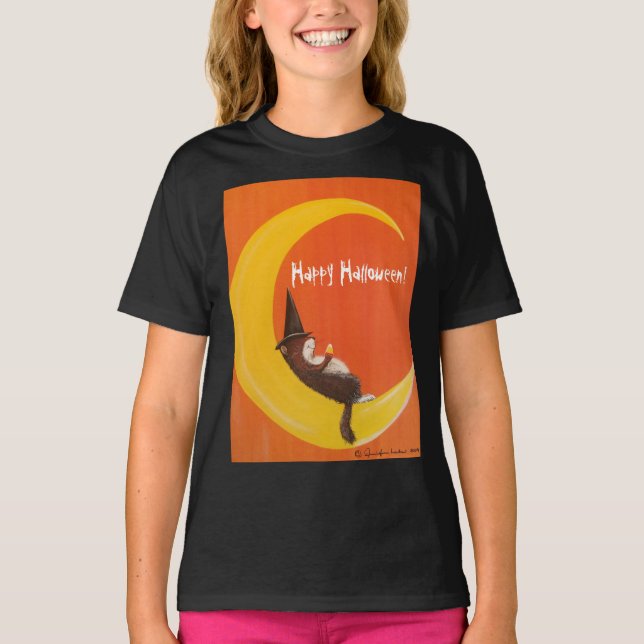 "Frau Elizabeth's Candy Corn" T-Shirt (Vorderseite)
