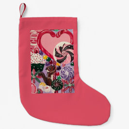 "Frau Elizabeths Peppermint World" Kleiner Weihnachtsstrumpf