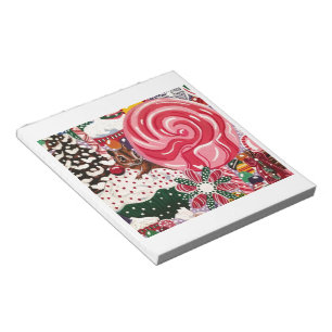 "Frau Elizabeth's Peppermint World" Notizblock