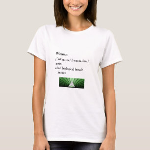 Frau: erwachsene biologische weibliche menschliche T-Shirt