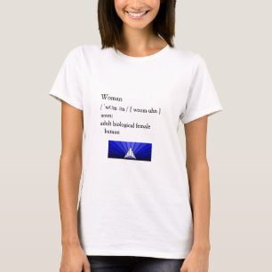 Frau: erwachsene biologische weibliche menschliche T-Shirt