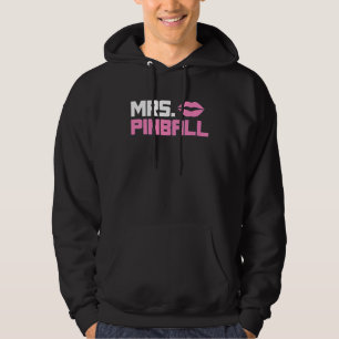 Frau Flipperautomat Spielautomat Spieler Partner s Hoodie