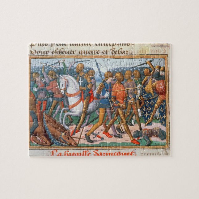 Frau Fr 5054 f.11 der Kampf von Agincourt, 1415, (Horizontal)