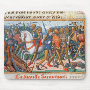 Frau Fr 5054 f.11 der Kampf von Agincourt, 1415, Mousepad