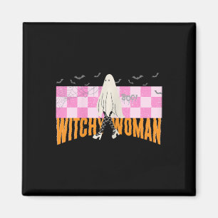 Frau Funny Halloween Costume Spooky Feminist Magnet