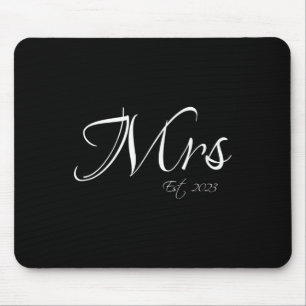 Frau Geschätzt 2023 Herr & Frau Braut Bräutiga Mousepad