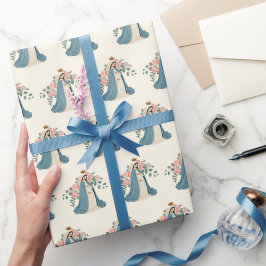 Frau gesegnet Mary Gift Wrap - Bloral Geschenkpapier
